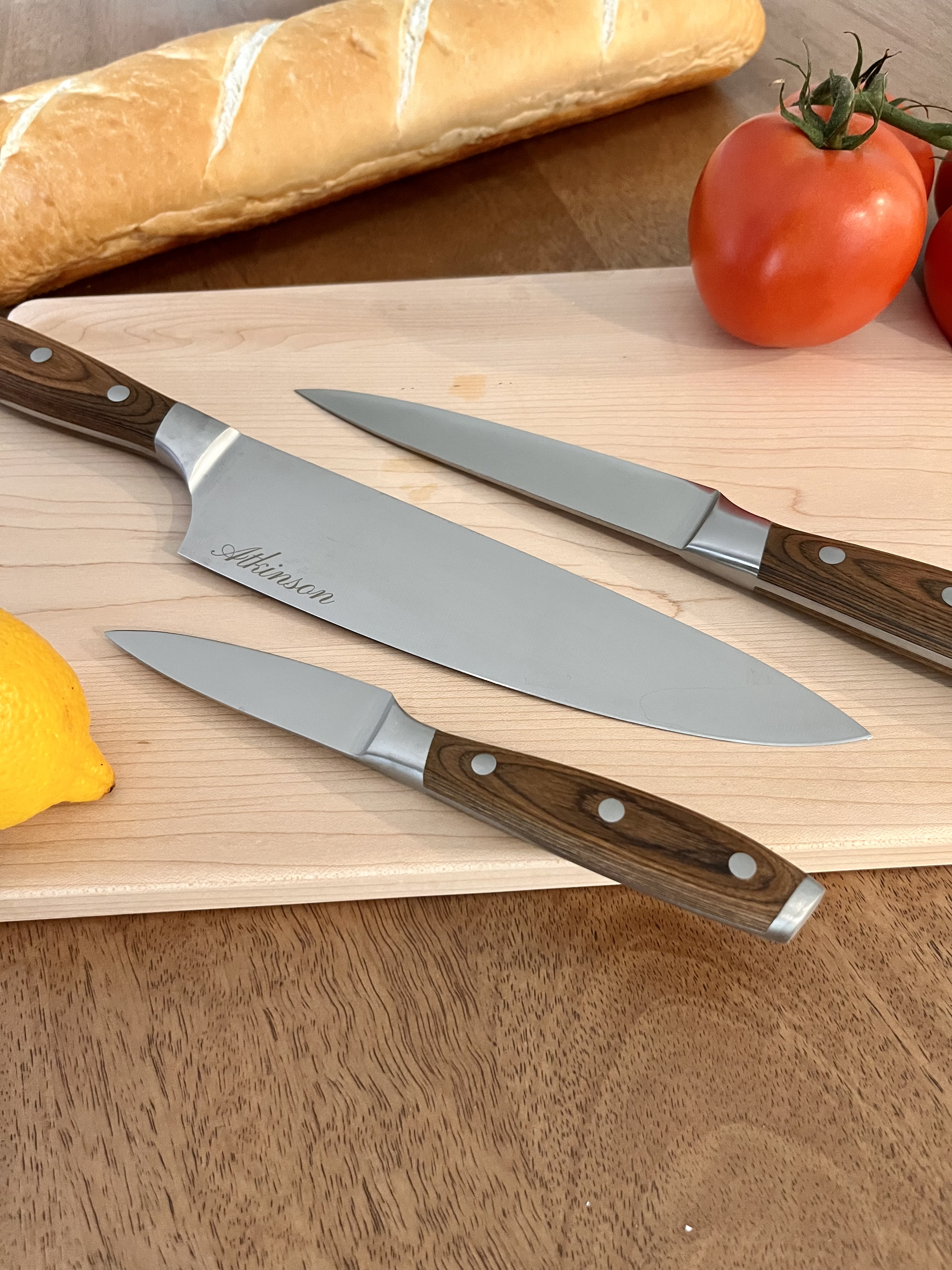 Engraved Starter Knife Set